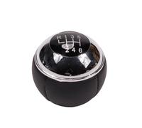 BHGMGEBLV Pour MINI R50 R52 R53 Pour Cooper 2001-2008 5 6 Vitesses Pommeau De Levier Vitesse Guêtre Couvercle Démarrage Bouton Levier Vitesse(R6-Black-Leather)