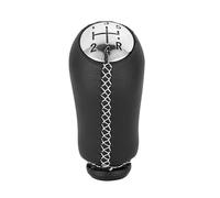 BHGMGEBLV Pour Scenic II 2003-2006 Pommeau De Levier Vitesse 5 Vitesses Tête Bâton Poignée Voiture Bouton Levier Vitesse(White Line)