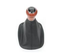 BHGMGEBLV Pour VW Pour Passat B5 1998-2004 5 Pommeau De Levier Vitesse 6 Vitesses Bouton Levier Vitesse(Wood 6 Speed)