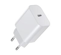 20W USB C Adapter 1-Pack, 20W Chargeur USB C Spécialement Conçu pour L'alimentation i-Phone Bloc USB C avec i-Phone 16/15/14/13/12 Plus Pro Max Mini, Samsung Galaxy S24/23/22 Chargeur USB C i-Phone