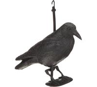 BHHBB-Brema Figurine De Jardin Corbeau Anti-Pigeon Et De Décoration Noir Figurine En Plastique