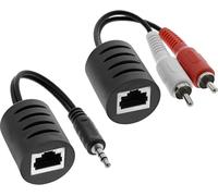 BHHBB-Inline 89003 Adaptateur Audio Jack 3,5 mm RJ45 Noir