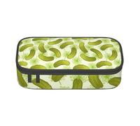 BHHJKK Grande capacité avec compartiment pour sushis, aneth et cornichons, trousse de rangement pour fournitures de bureau, Comme indiqué sur la photo, Taille unique, Trousses à crayons
