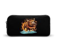 BHHJKK Grande trousse à crayons en forme de sanglier avec fermeture éclair pour homme et femme, Comme indiqué sur la photo, Taille unique, Trousses à crayons