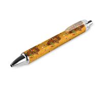 BHHJKK Happy Kwanzaa Stylo à bille rétractable à encre noire pour les vacances du patrimoine africain