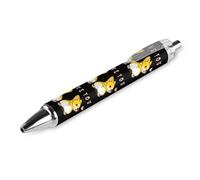BHHJKK I Love Corgi Stylo à bille rétractable pour homme et femme 0,5 mm