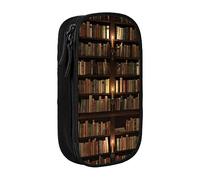 BHHJKK Jolie boîte à crayons léopard avec fermeture éclair, organiseur vide à 3 compartiments, sac multifonction portable, belle grande capacité pour bureau, Bibliothèque, Taille unique, Trousses à