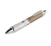 BHHJKK Lot de 2 stylos à bille noirs rétractables à encre gel lisse à pointe fine de 0,5 pour l'école, le bureau, motif ours polaire mignon