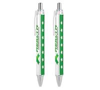 BHHJKK MentalAwareness Lot de 1 stylo à bille rétractable à pointe fine (0,5 mm) pour écriture lisse Noir