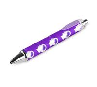 BHHJKK November Is National Epilepsy Awareness Month Stylo à bille rétractable à encre noire Cadeaux pour étudiants Fournitures de bureau Papeterie