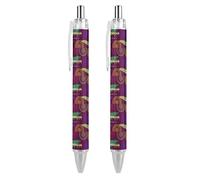 BHHJKK November Is Native American Heritage Month Stylo à bille rétractable à encre noire Cadeaux pour étudiants Fournitures de papeterie de bureau