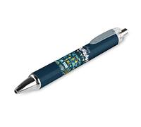 BHHJKK Stylo à bille rétractable portable Happy Festival Holiday - Encre noire - Stylos de travail pour fournitures de bureau - Cadeaux