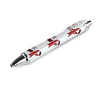 BHHJKK Stylo à bille rétractable pour mois de sensibilisation à la drépanocytose - Stylo à bille portable à encre noire - Stylos de travail pour fournitures de bureau - Cadeaux