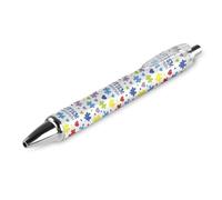 BHHJKK Stylo à bille rétractable pour sensibilisation à l'autisme, fournitures de bureau, cadeaux pour femmes et hommes