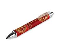 BHHJKK Stylo à bille rétractable « Year of the Snake 2025 Happy Chinese New Year 2025 » - Encre noire - Cadeaux pour étudiants - Fournitures de bureau