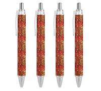 BHHJKK Stylo à bille rétractable « Year of the Snake 2025 Happy Chinese New Year 2025 » - Encre noire - Cadeaux pour étudiants - Fournitures de bureau