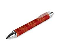 BHHJKK Stylo à bille rétractable « Year of the Snake 2025 Happy Chinese New Year 2025 » - Encre noire - Cadeaux pour étudiants - Fournitures de bureau