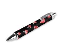BHHJKK Stylos à bille 0,5 mm, motif tête de mort en sucre, amovible, rechargeable, stylo à bille confortable et lisse pour la maison et le bureau, encre noire, 1 pièce
