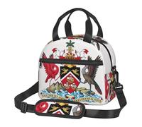 BHHJKK Trinidad and Tobago It's in My Lunch Bag Sac à déjeuner portable réutilisable isotherme avec bandoulière amovible pour bureau, pique-nique, randonnée