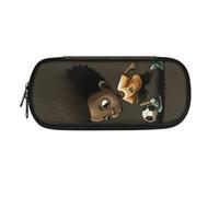 BHHJKK Trousse à crayons africaine pour enfants afro noire pour filles - Trousse à crayons universitaire - Haute capacité - Boîte à crayons magique durable, Fille afro-américaine 3, Taille unique,