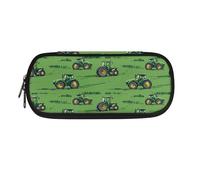BHHJKK Trousse à crayons avec fermeture éclair et emplacements pour stylos pour l'école, trousse à crayons de grande capacité pour femme, Vert voiture, Taille unique, Trousses à crayons