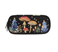 BHHJKK Trousse à crayons avec motif de football pour garçons de 4 à 6/6 à 8 ans - Esthétique - Trousse à crayons d'école, grande capacité, Champignon-1, Taille unique, Trousses à crayons