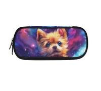 BHHJKK Trousse à crayons avec motif de football pour garçons de 4 à 6/6 à 8 ans - Esthétique - Trousse à crayons d'école, grande capacité, Yorkshire Terrier, Taille unique, Trousses à crayons