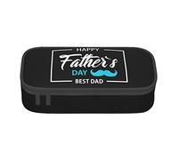 BHHJKK Trousse à crayons de grande capacité avec inscription « Best Dad Ever Happy Father's Day » - Pour femme et homme, Comme indiqué sur la photo, Taille unique, Trousses à crayons