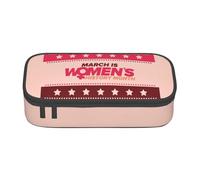 BHHJKK Trousse à crayons pour femme, histoire, mois, grande capacité, trousse à crayons, trousse de maquillage, fournitures de bureau, papeterie, trousse à crayons avec fermeture éclair, comme sur