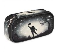 BHHJKK Trousse à crayons pour filles et garçons - Trousse à crayons pour enfants et adolescents - Avec fermeture éclair - En cuir synthétique - Pour l'école, les marqueurs, Comme indiqué sur la photo,