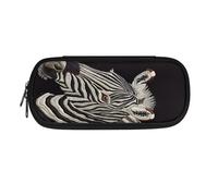 BHHJKK Trousse à crayons Zebra pour adolescentes, filles, organiseur de bureau pour adultes, femmes, hommes, trousse à crayons pour garçons et filles, zébré, Taille unique, Trousses à crayons