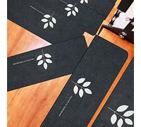 BHJAYIGS Antiderapant Escalier, 15 Marchettes d'escalier antidérapantes, Bande Antidérapante Escalier, Tapis d'intérieur antidérapant, Tapis de marches pour Enfants, Aînés et Animaux(C,70x22cm)