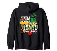 BHM Not a Trend Not a Trend Not a Hashtag Black History Month Pride Sweat à Capuche