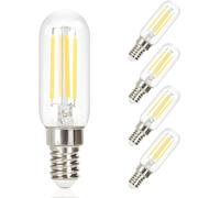 BHMAOYN Ampoule E14 LED 12V 4W,400LM, AC/DC 12V E14 Remplace E14 40W à incandescence,Petite ampoule Pour Camping Jardin,Lot de 6 (Blanc Froid 6000K, T25 -E14-4W=40W)