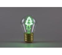 BHMAOYN Ampoule sans fil | Ampoule à piles USB | Lampe LED Edison pour chambre à coucher | Ampoule à piles | Ampoule Edison (arbre de Noël)