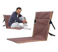 BHOLI Chaise sans jambes - Chaise de stade pliable - Chaise de plage portable en tissu confortable - Chaise longue portable - Chaise de camping pour adultes - Pour l'extérieur du sable, de la pelouse