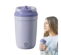 BHOLI Tasse à café avec agitation automatique, gobelet à café électrique auto-mélangeur en acier inoxydable - Tasse à café agitateur magnétique, tasse en acier inoxydable à mélange automatique pour la