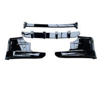 BHOUTY Voiture Avant Spoiler Pare-Chocs Kit de diffuseur becquet lèvre séparateur Pare-Chocs AV&Ant Voiture pour Defender 90 110 2020-2024 Accessoires décoration extérieure
