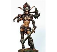 Bhowsa 1/24 Kit de modèle en résine représentant une guerrière antique Modèle en résine non peint et non assemblé//H8Z6J53