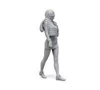 Bhowsa 1/24 Kit de modèle réduit en résine d'une agente guerrière de science-fiction Modèle en résine non peint et non assemblé // F8u6S12