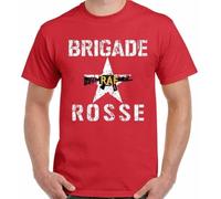 BHPLXJQMV Brigade Rosse T-Shirt Mens The As Worn by Joe Strummer from Red Brigades