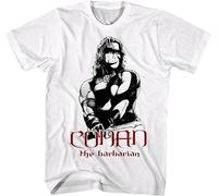 BHPLXJQMV Co@nan The Ba@rba@rian Sword Swinging Men's T Shirt Film Movie