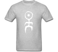 BHPLXJQMV Men's Einsturzende Neubauten Logo T Shirt Grey