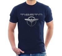BHPLXJQMV Tiesto Logo Mens T-Shirt Progressive Electro Big Room Trance DJ Dark Blue
