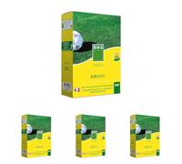 BHS Kikuyu - Gazon Zones Méditerranéennes - 300g - 25 m² - Résistant aux Fortes Chaleurs - Bonne Résistance aux Piétinements KIK300 (Lot de 4)