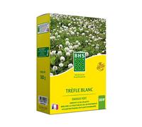 BHS Trefle Blanc - Favorise la biodiversité - S’adapte à tous types de sols - 500g - 500 m² - Résiste au piétinement TRE500
