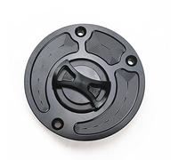 BHYShop - Cap de réservoir en Aluminium CNC pour Kawasaki ZX 10R 6R 14R Z1000 ER6n Z750 2007-2012 (Noir)