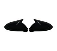 BHYYDS Coque de rétroviseur Coques De Rétroviseurs pour VW Golf 7 MK7 MK7.5 GTI R GTE GTD 2014-2019 Coques De Rétroviseurs (Bright Black)
