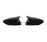 BHYYDS Coques De Rétroviseur pour Infiniti QX30 Q50S Q50 Q60 Q70 2014-2021 Coque de rétroviseur(1 Pair Black)