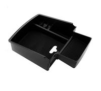 BHYYDS pour A-UDI Q5 2009-2017 Voiture Console Centrale Accoudoir Boîte De Rangement Porte-Plateau Étui Conteneur Organisateur Accessoires Boîte de Rangement pour Console Centrale